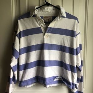 Abercrombie rugby striped sweater